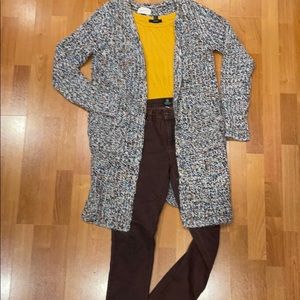 Universal Thread long multicolored cardigan